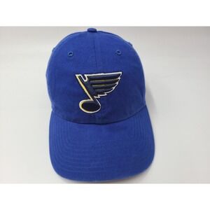 St Louis Blues OTS Strapback Adjustable Hat Cap Dad Men Women NHL Hockey Blue